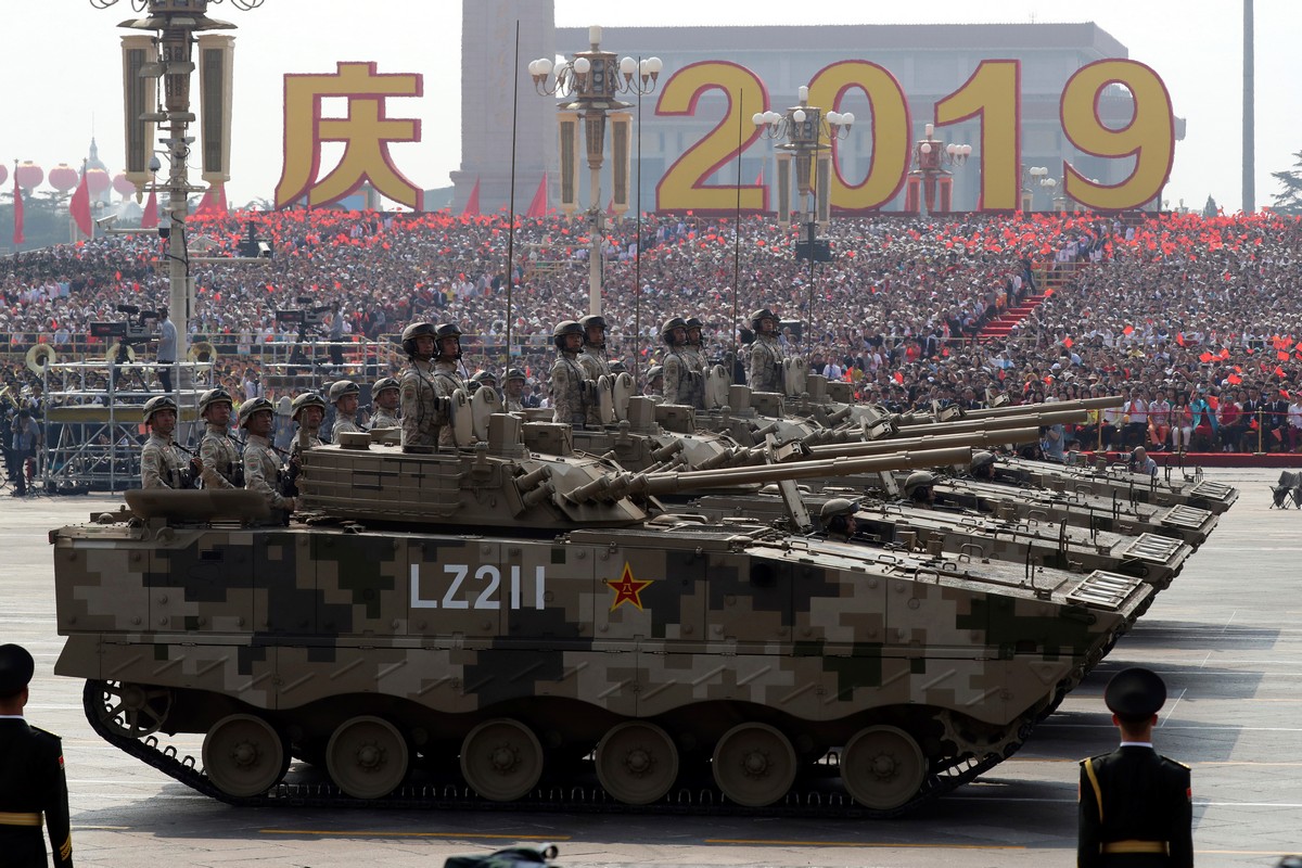 военные парады в китае
